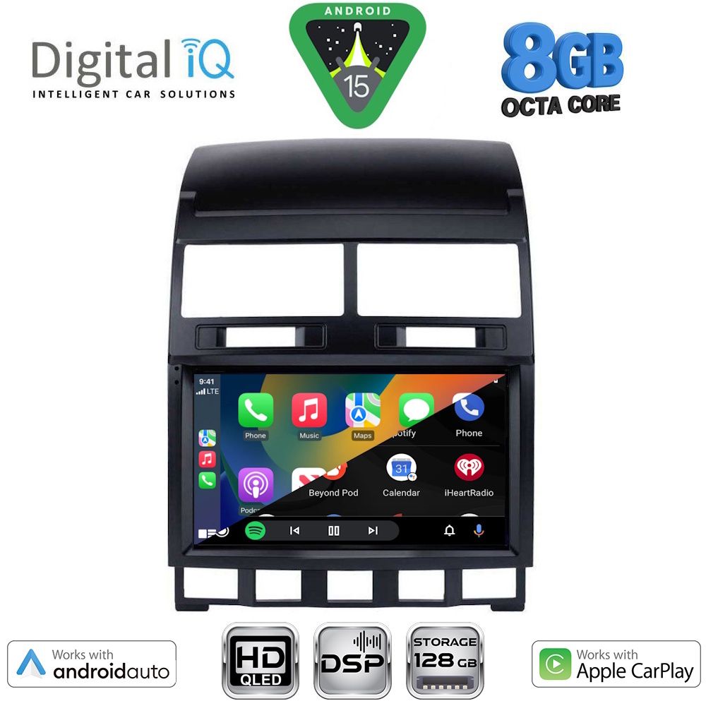 DIGITAL IQ BXF 7765_CPAA (9inc) MULTIMEDIA TABLET for VW TOUAREG mod. 2003-2011 - immagine 2