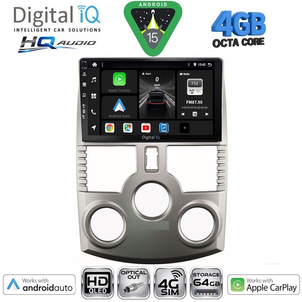 DIGITAL IQ BXK 19124_CPAA (10inc) MULTIMEDIA TABLET for DAIHATSU SIRION mod. 2006-2012 - immagine 10