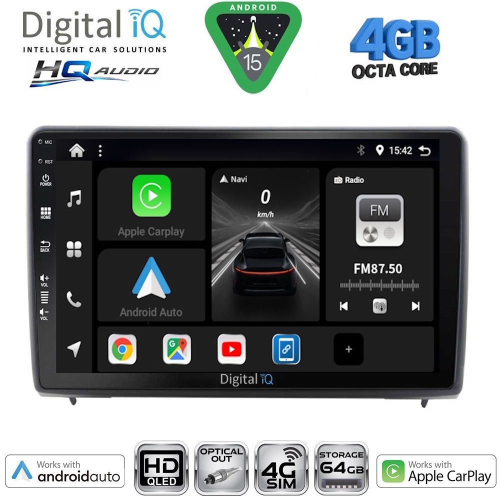 DIGITAL IQ BXK 19150_CPAA (9inc) MULTIMEDIA TABLET for FORD ECOSPORT mod. 2012-2018 - immagine 10
