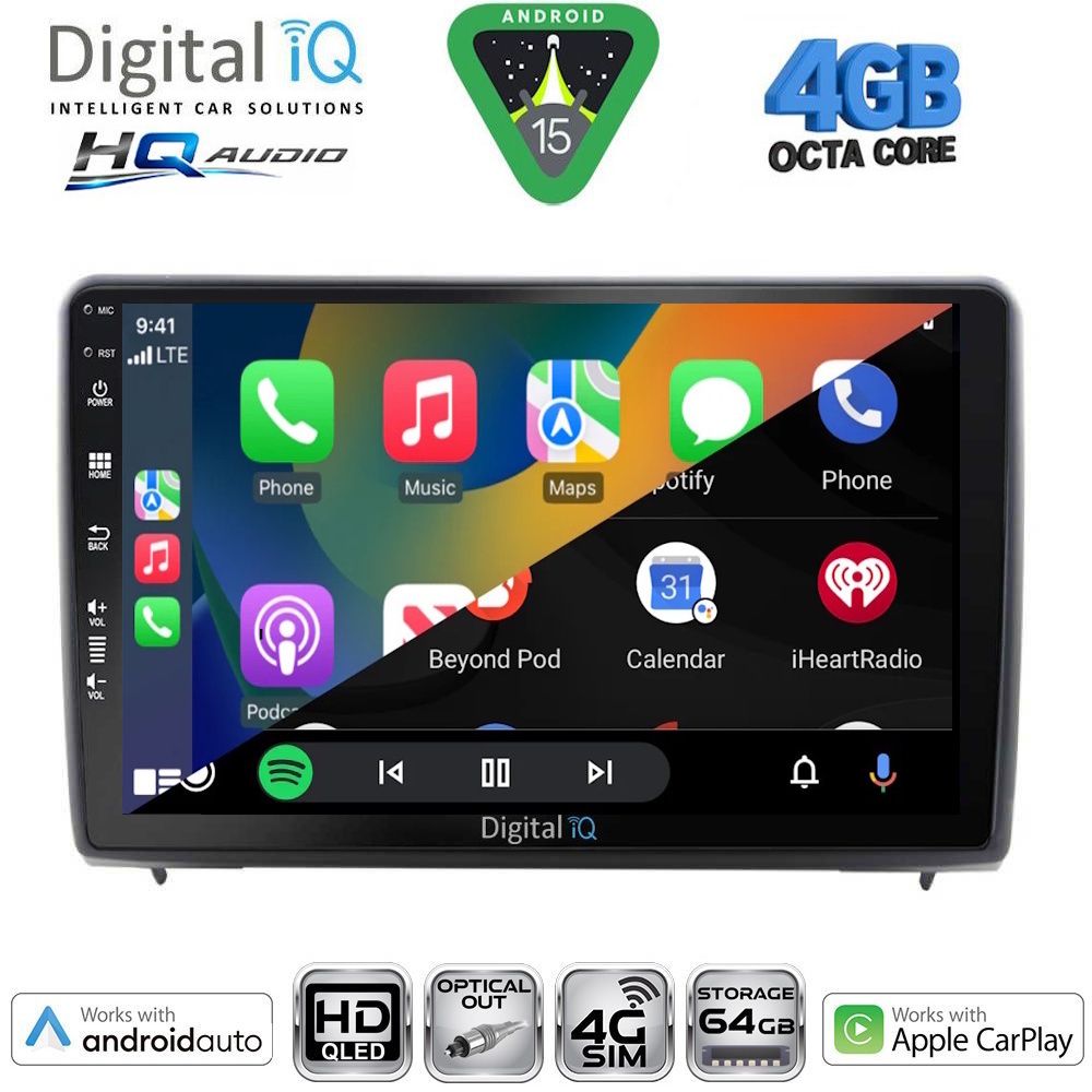 DIGITAL IQ BXK 19150_CPAA (9inc) MULTIMEDIA TABLET for FORD ECOSPORT mod. 2012-2018 - immagine 11