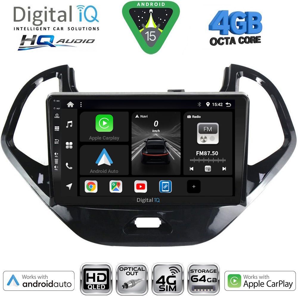DIGITAL IQ BXK 19165_CPAA (9inc) MULTIMEDIA TABLET for FORD MUSTANG mod. 2010-2015 - immagine 14