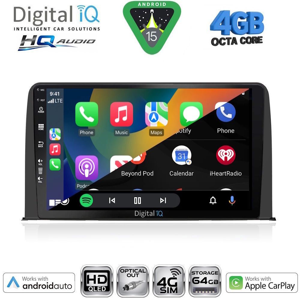 DIGITAL IQ BXK 19199_CPAA (10inc) MULTIMEDIA TABLET for HONDA CRV mod. 2017-2023 - immagine 2