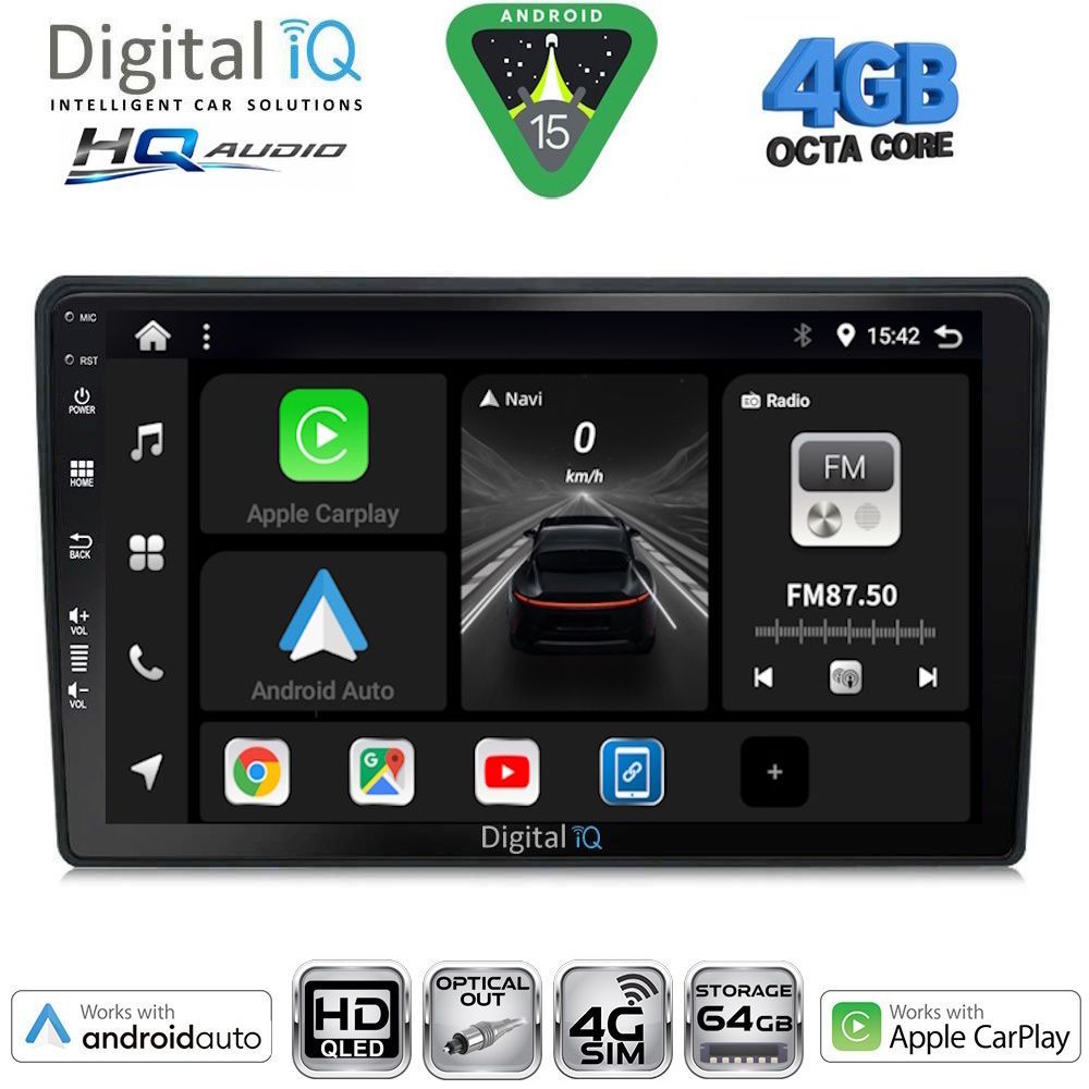 DIGITAL IQ BXK 19200_CPAA (9inc) MULTIMEDIA TABLET for HRV mod. 1998-2005