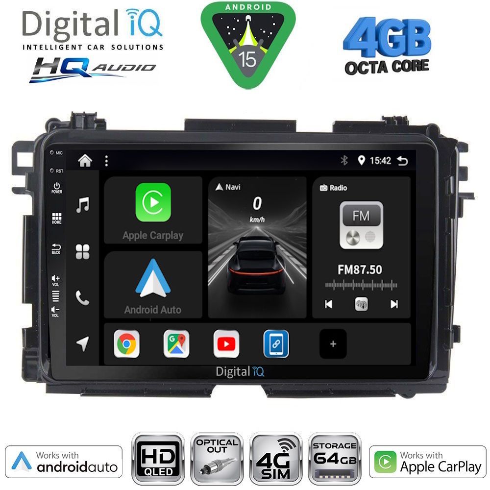 DIGITAL IQ BXK 19200_CPAA (9inc) MULTIMEDIA TABLET for HRV mod. 1998-2005 - immagine 10