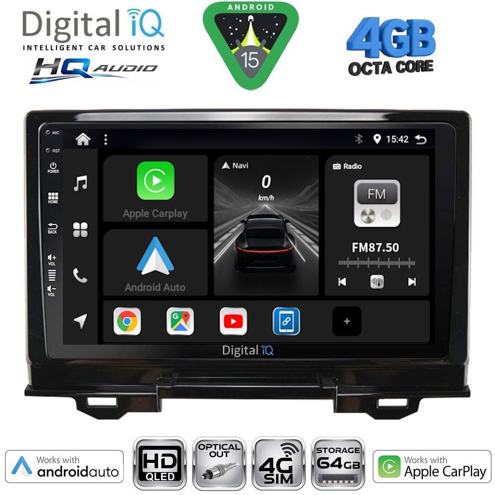 DIGITAL IQ BXK 19200_CPAA (9inc) MULTIMEDIA TABLET for HRV mod. 1998-2005 - immagine 12