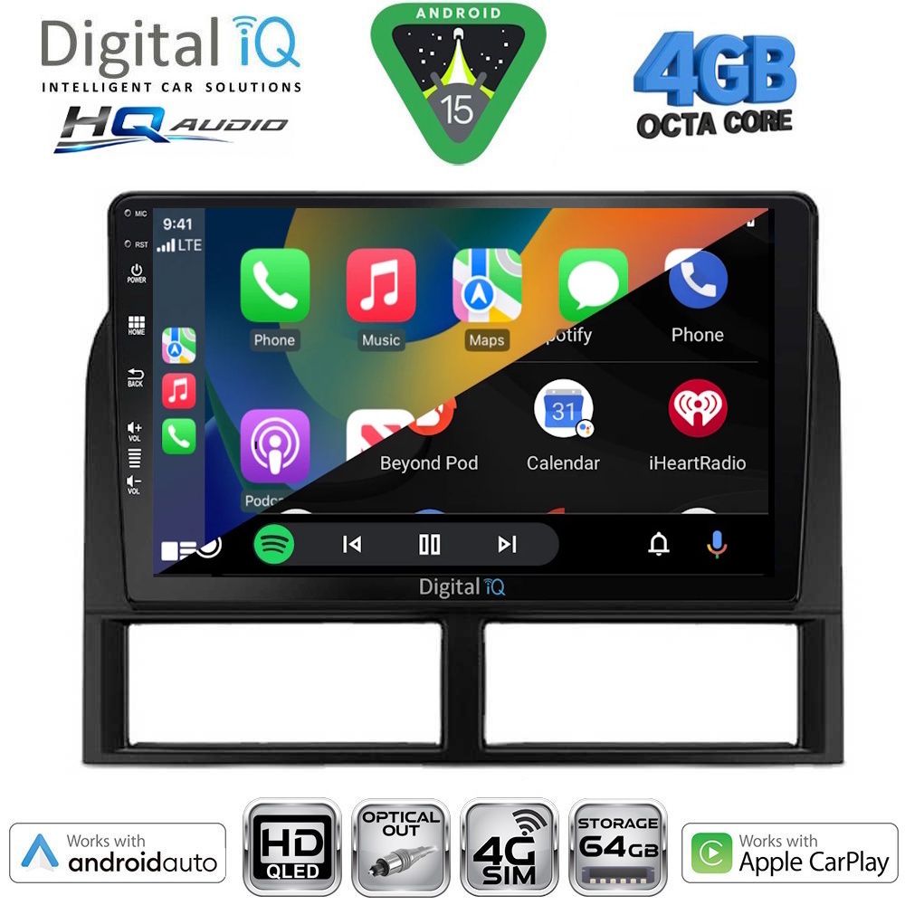 DIGITAL IQ BXK 19280_CPAA (9inc) MULTIMEDIA TABLET for JEEP GRAND CHEROKEE mod. 1999-2004 - immagine 2