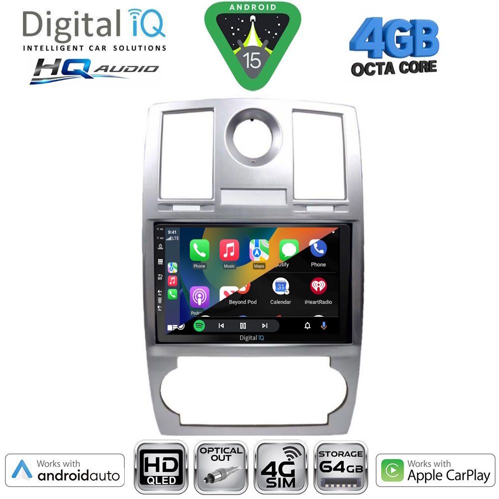 DIGITAL IQ BXK 19280_CPAA (9inc) MULTIMEDIA TABLET for JEEP GRAND CHEROKEE mod. 1999-2004 - immagine 15