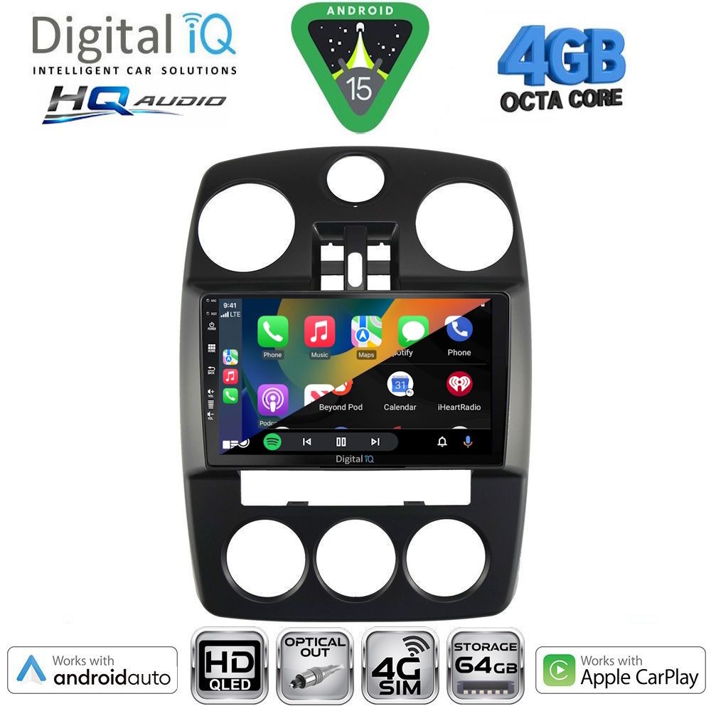DIGITAL IQ BXK 19285_CPAA (9inc) MULTIMEDIA TABLET for CHRYSLER 300C mod. 2005-2010 - immagine 12