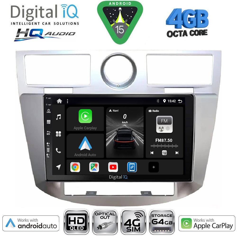 DIGITAL IQ BXK 19285_CPAA (9inc) MULTIMEDIA TABLET for CHRYSLER 300C mod. 2005-2010 - immagine 13