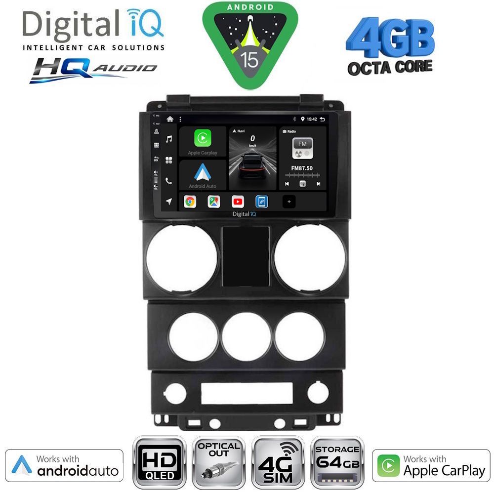 DIGITAL IQ BXK 19290_CPAA (9inc) MULTIMEDIA TABLET for JEEP RENEGADE mod. 2014-2025 - immagine 10