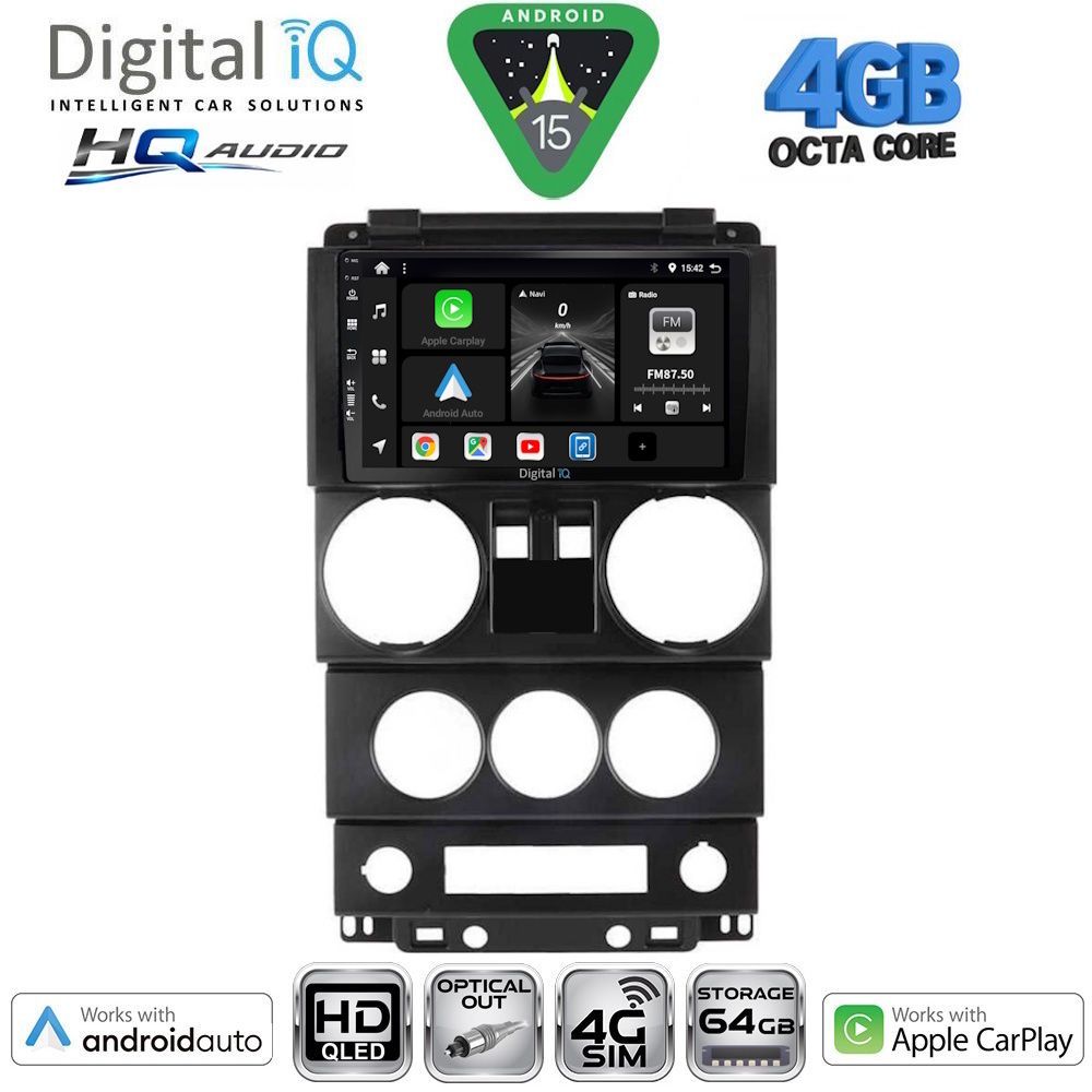 DIGITAL IQ BXK 19290_CPAA (9inc) MULTIMEDIA TABLET for JEEP RENEGADE mod. 2014-2025 - immagine 12