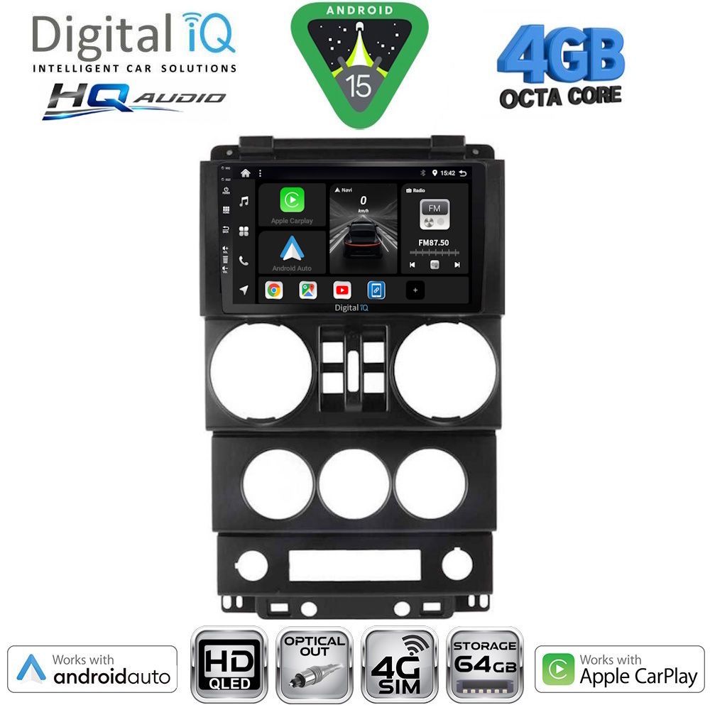 DIGITAL IQ BXK 19290_CPAA (9inc) MULTIMEDIA TABLET for JEEP RENEGADE mod. 2014-2025 - immagine 14