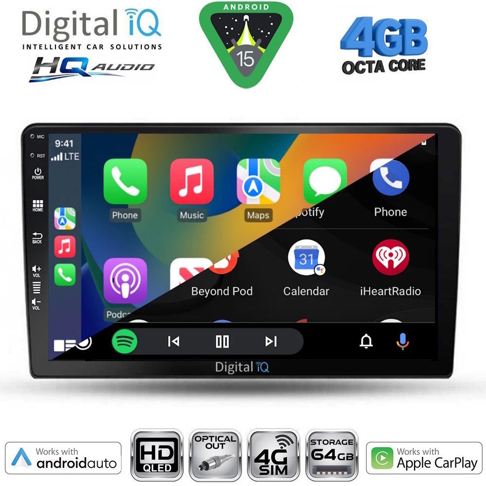 DIGITAL IQ BXK 19300_CPAA (9inc) MULTIMEDIA TABLET for KIA CEED mod. 2006-2009 - immagine 2