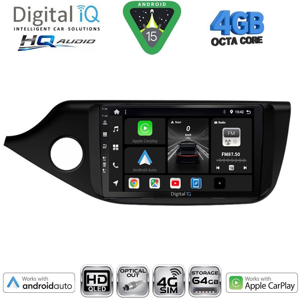 DIGITAL IQ BXK 19300_CPAA (9inc) MULTIMEDIA TABLET for KIA CEED mod. 2006-2009 - immagine 11