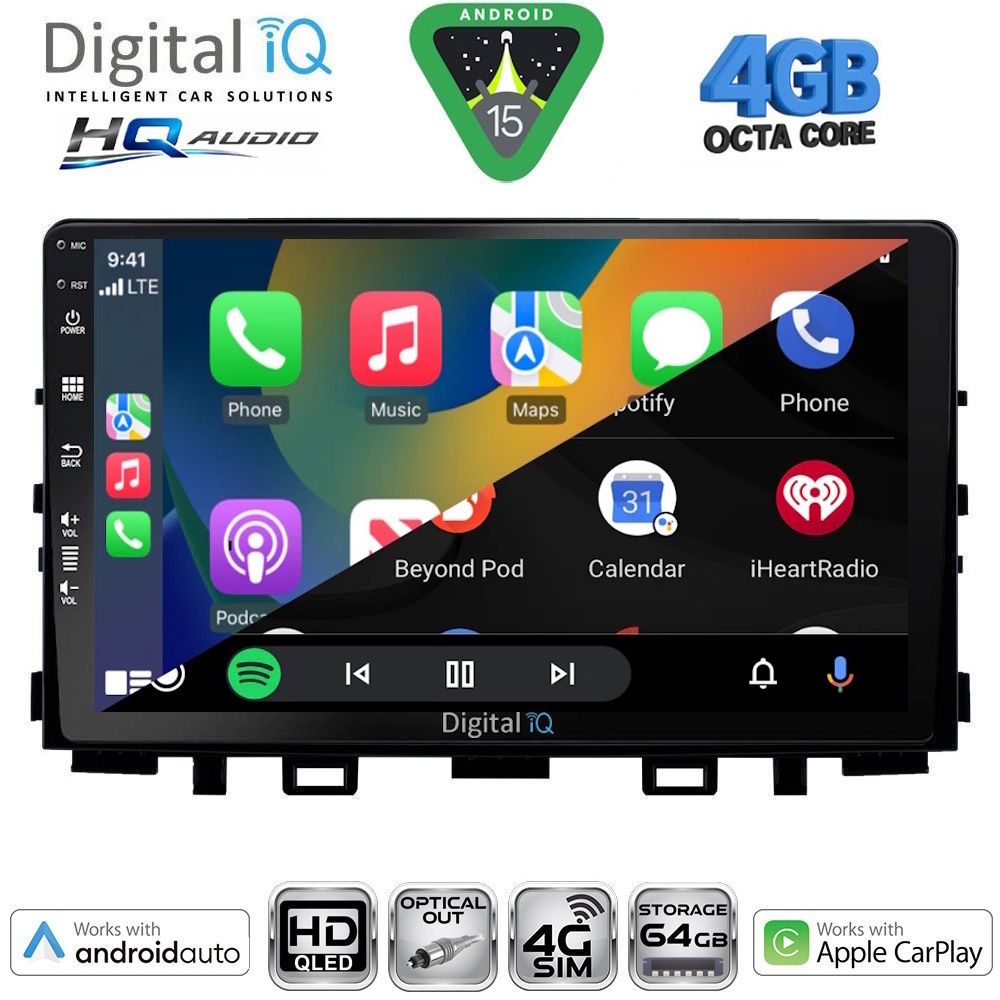 DIGITAL IQ BXK 19313_CPAA (9inc) MULTIMEDIA TABLET for KIA RIO mod. 2005-2011 - immagine 17