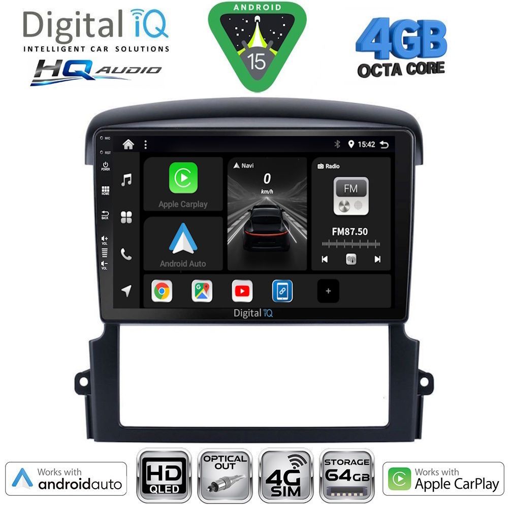 DIGITAL IQ BXK 19313_CPAA (9inc) MULTIMEDIA TABLET for KIA RIO mod. 2005-2011 - immagine 18