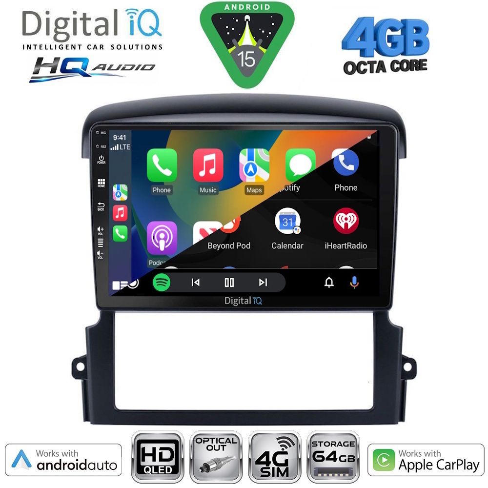 DIGITAL IQ BXK 19313_CPAA (9inc) MULTIMEDIA TABLET for KIA RIO mod. 2005-2011 - immagine 19