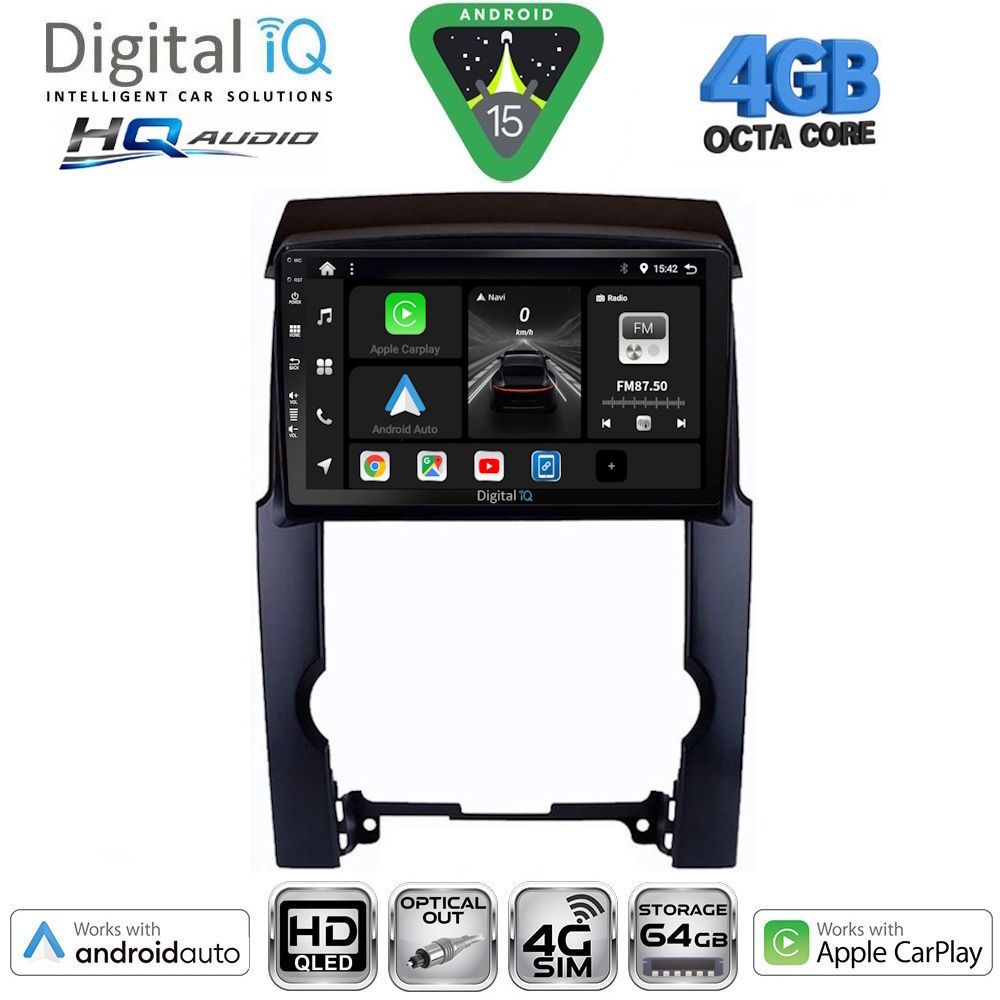 DIGITAL IQ BXK 19313_CPAA (9inc) MULTIMEDIA TABLET for KIA RIO mod. 2005-2011 - immagine 20