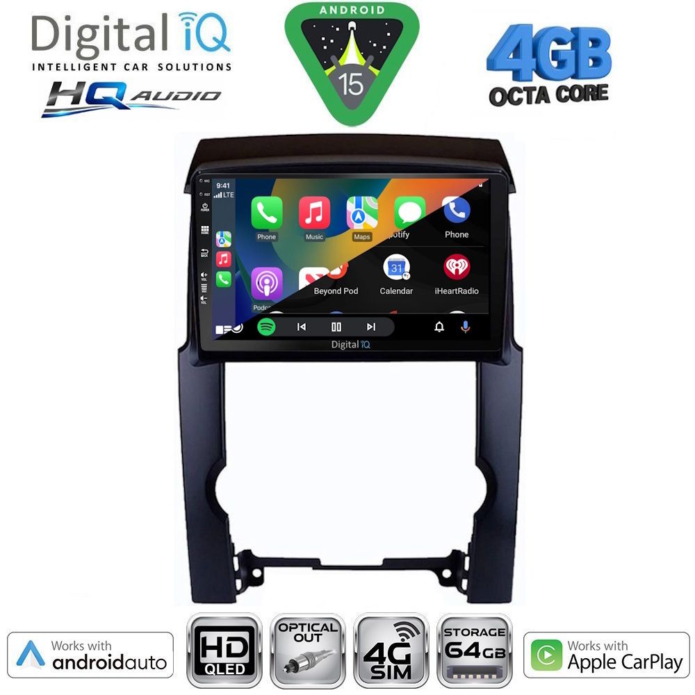 DIGITAL IQ BXK 19313_CPAA (9inc) MULTIMEDIA TABLET for KIA RIO mod. 2005-2011 - immagine 21