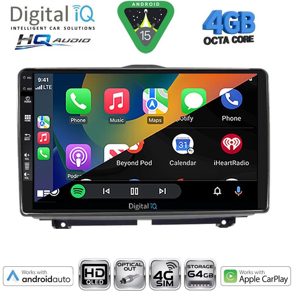 DIGITAL IQ BXK 19338_CPAA (9inc) MULTIMEDIA TABLET for LADA GRANTA mod. 2012-2026 - immagine 2