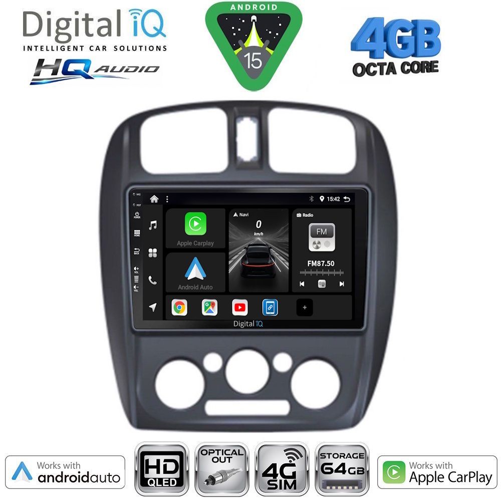 DIGITAL IQ BXK 19363_CPAA (9inc) MULTIMEDIA TABLET for MAZDA 323 mod. 1998-2004