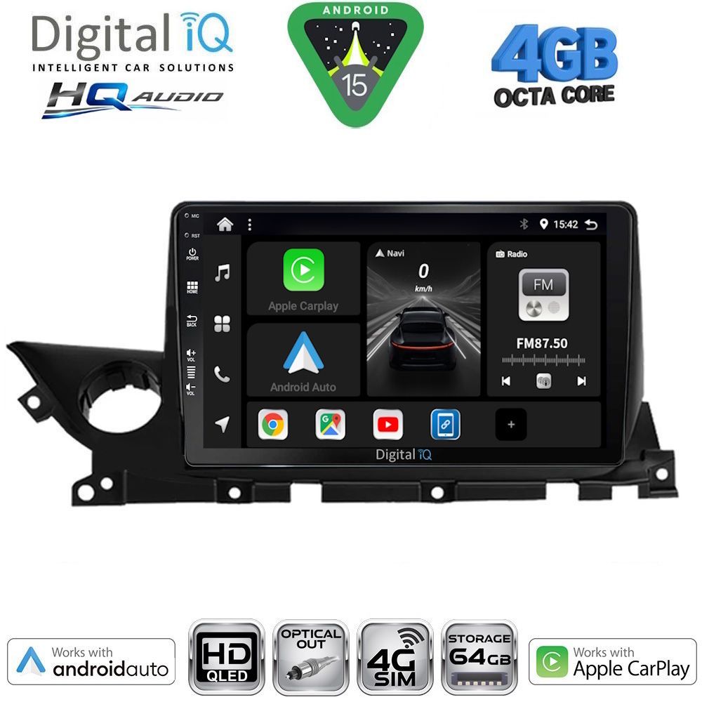 DIGITAL IQ BXK 19379B_CPAA (9inc) MULTIMEDIA TABLET for MAZDA 6 mod. 2021-2026