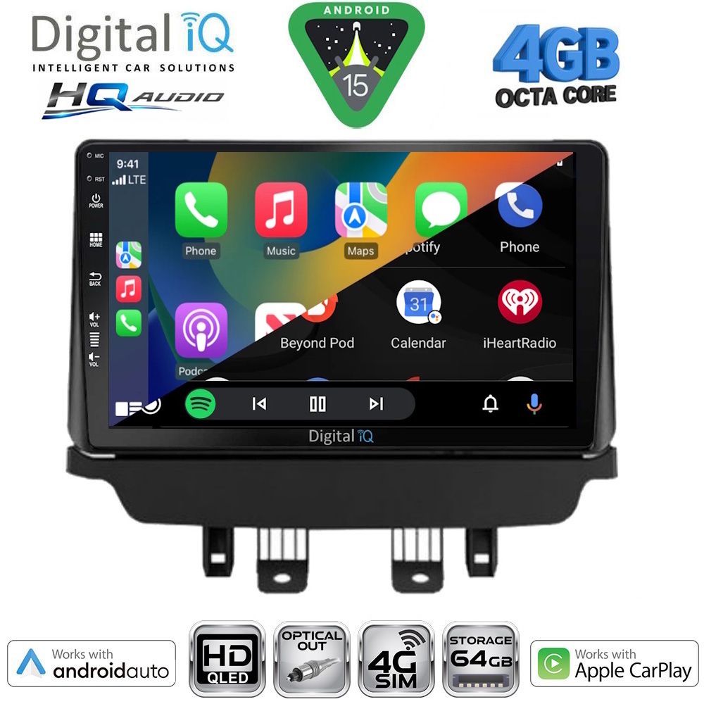 DIGITAL IQ BXK 19380_CPAA (10inc) MULTIMEDIA TABLET for MAZDA CX5 mod. 2013-2017 - immagine 14