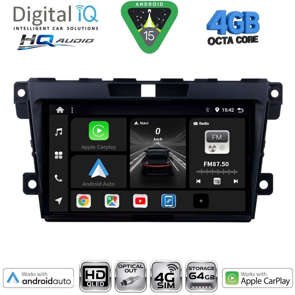 DIGITAL IQ BXK 19380_CPAA (10inc) MULTIMEDIA TABLET for MAZDA CX5 mod. 2013-2017 - immagine 15