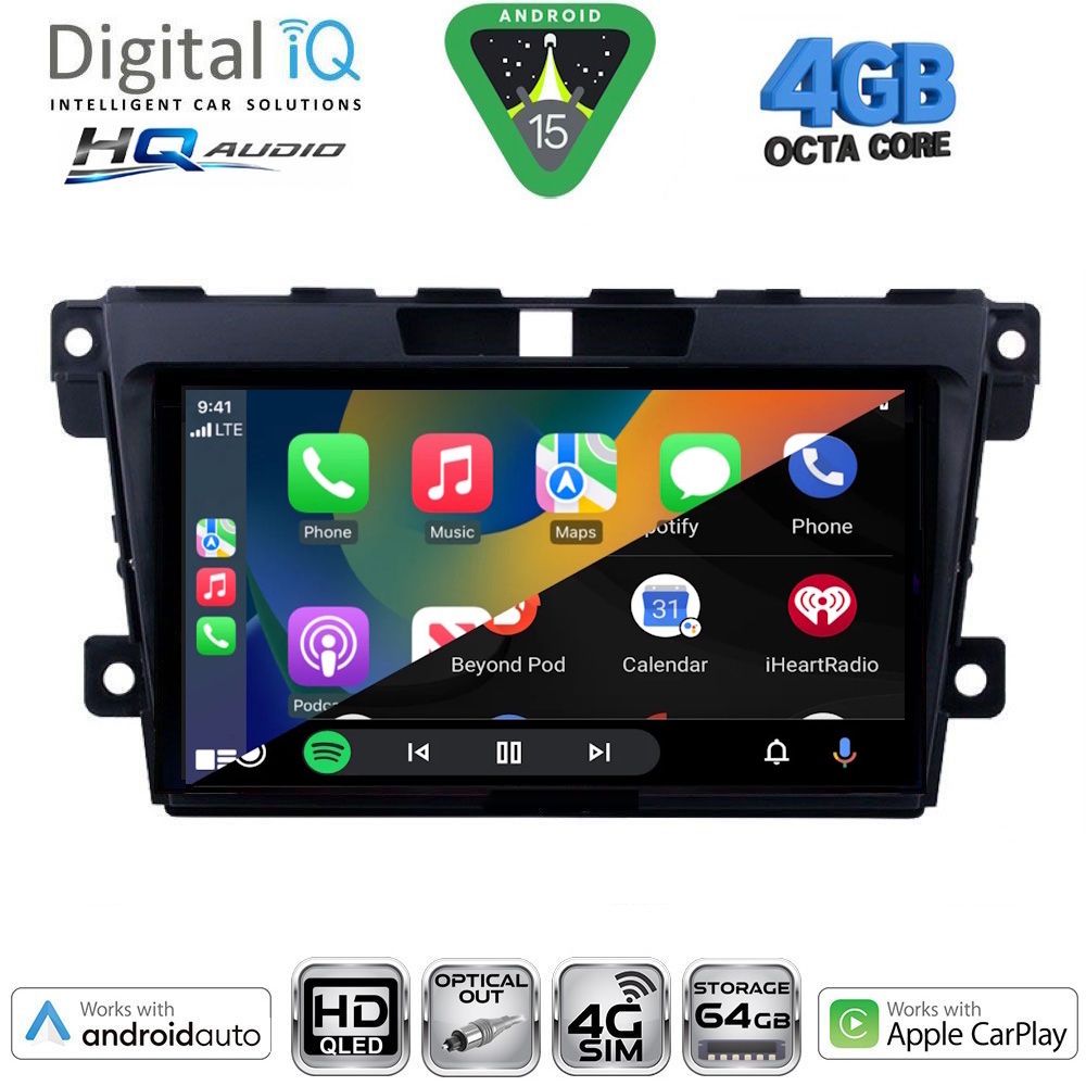 DIGITAL IQ BXK 19380_CPAA (10inc) MULTIMEDIA TABLET for MAZDA CX5 mod. 2013-2017 - immagine 16