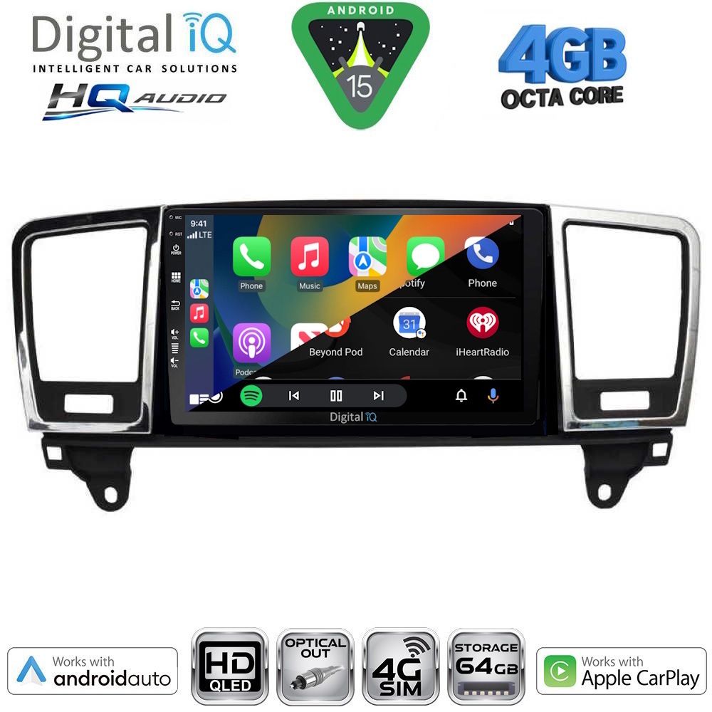 DIGITAL IQ BXK 19410_CPAA (10inc) MULTIMEDIA TABLET for MERCEDES E (W212) mod. 2012-2014 (NTG 4.5) - immagine 19