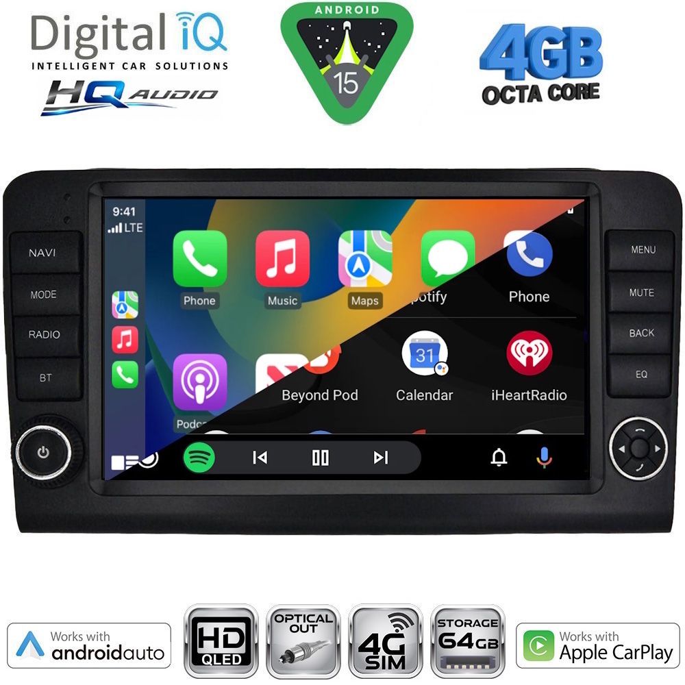 DIGITAL IQ BXK 19410_CPAA (10inc) MULTIMEDIA TABLET for MERCEDES E (W212) mod. 2012-2014 (NTG 4.5) - immagine 21