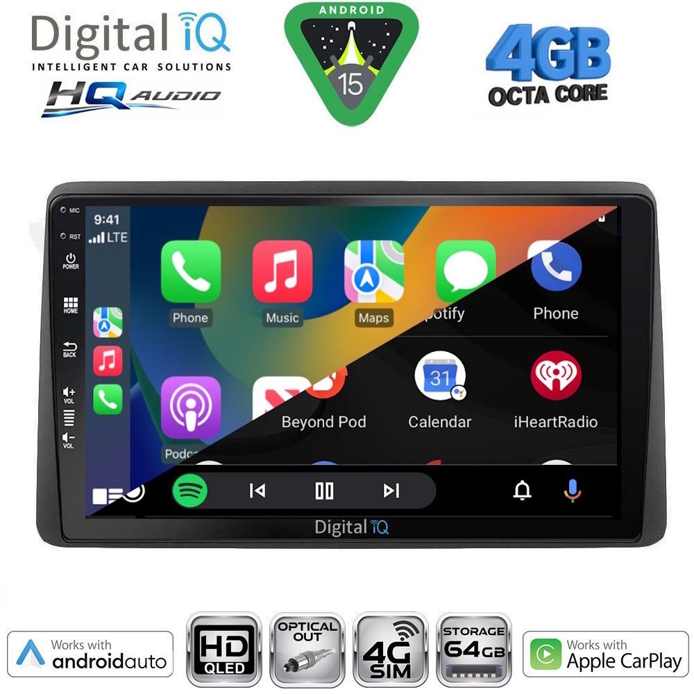 DIGITAL IQ BXK 19453_CPAA (10inc) MULTIMEDIA TABLET for NISSAN JUKE mod. 2021-2026 - immagine 2