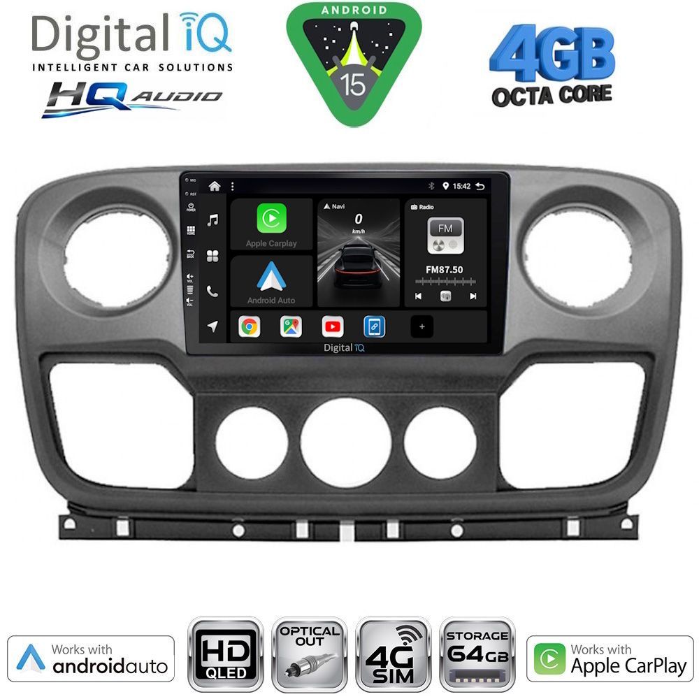 DIGITAL IQ BXK 19460_CPAA (9inc) MULTIMEDIA TABLET for NISSAN MICRA mod. 2017-2025 - immagine 12