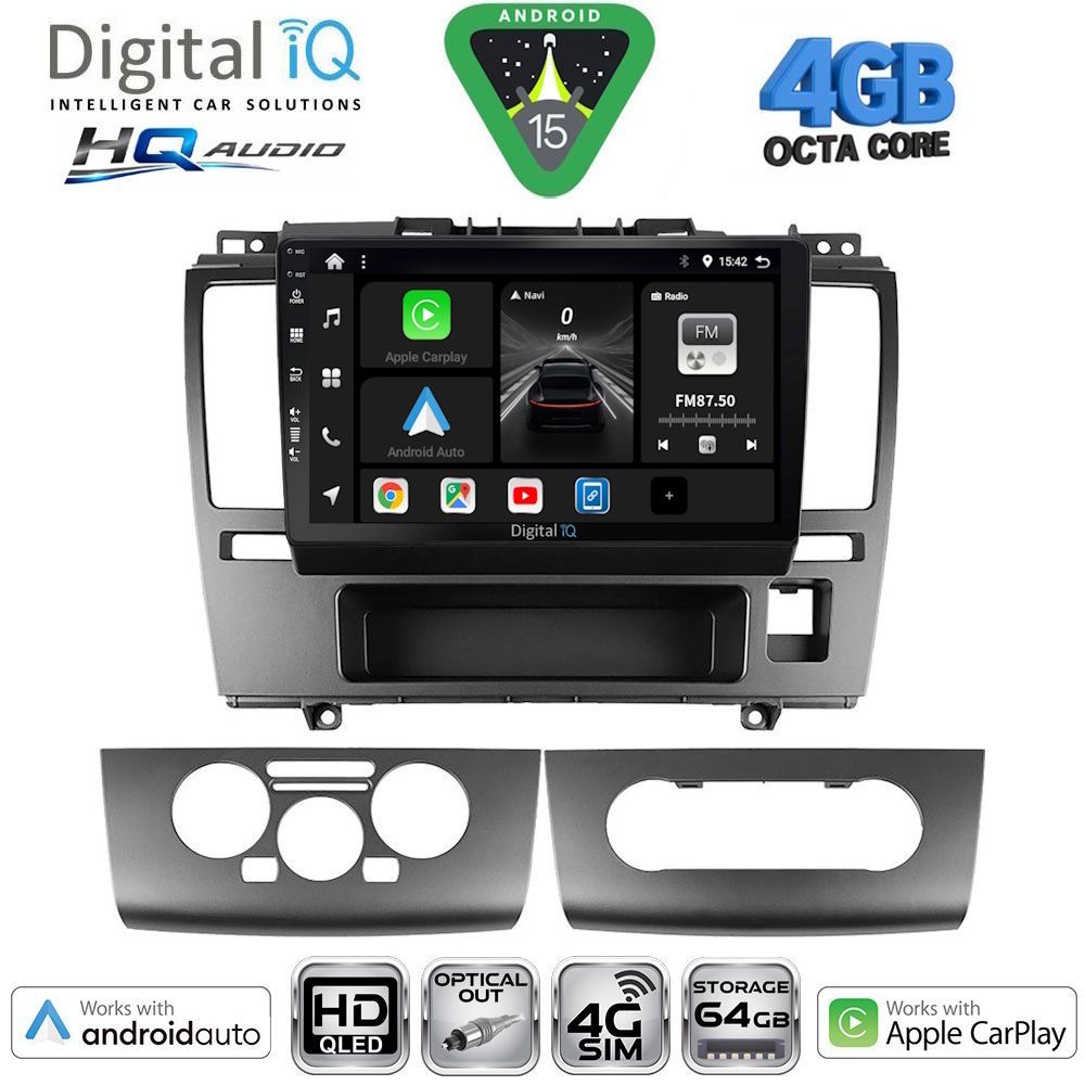 DIGITAL IQ BXK 19460_CPAA (9inc) MULTIMEDIA TABLET for NISSAN MICRA mod. 2017-2025 - immagine 16