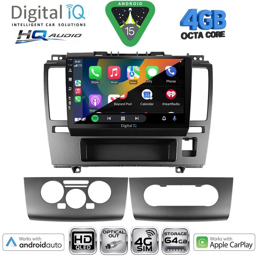 DIGITAL IQ BXK 19460_CPAA (9inc) MULTIMEDIA TABLET for NISSAN MICRA mod. 2017-2025 - immagine 17