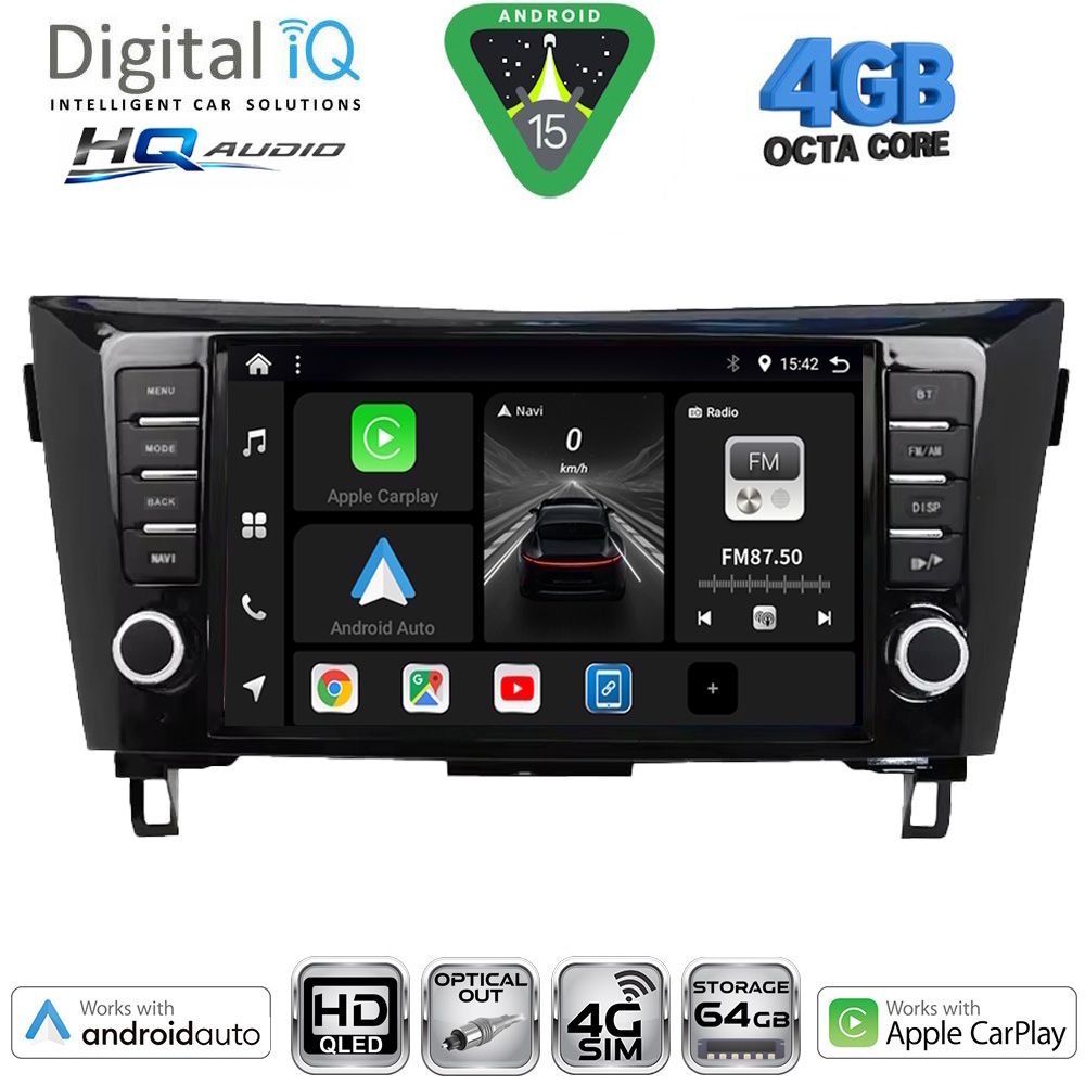 DIGITAL IQ BXK 19460_CPAA (9inc) MULTIMEDIA TABLET for NISSAN MICRA mod. 2017-2025 - immagine 20