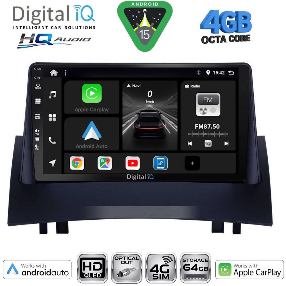 DIGITAL IQ BXK 19550_CPAA (9inc) MULTIMEDIA TABLET for RENAULT KANGOO mod. 2010-2021 - immagine 14