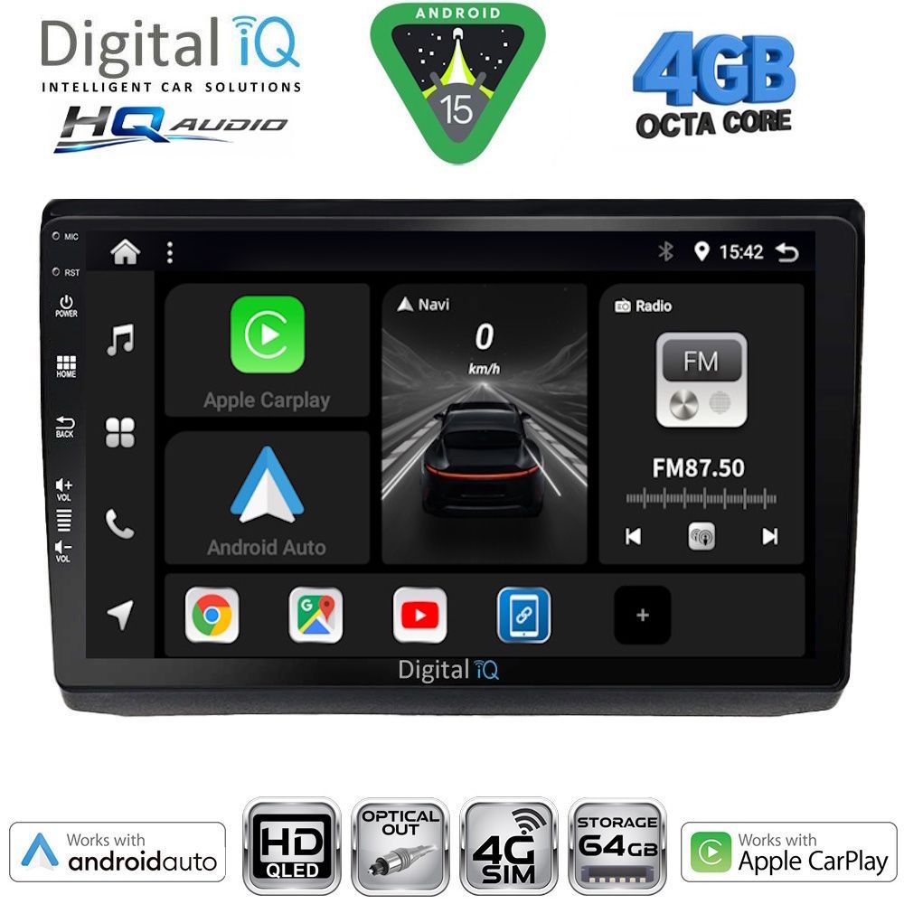 DIGITAL IQ BXK 19550_CPAA (9inc) MULTIMEDIA TABLET for RENAULT KANGOO mod. 2010-2021 - immagine 18