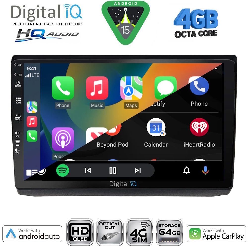DIGITAL IQ BXK 19550_CPAA (9inc) MULTIMEDIA TABLET for RENAULT KANGOO mod. 2010-2021 - immagine 19