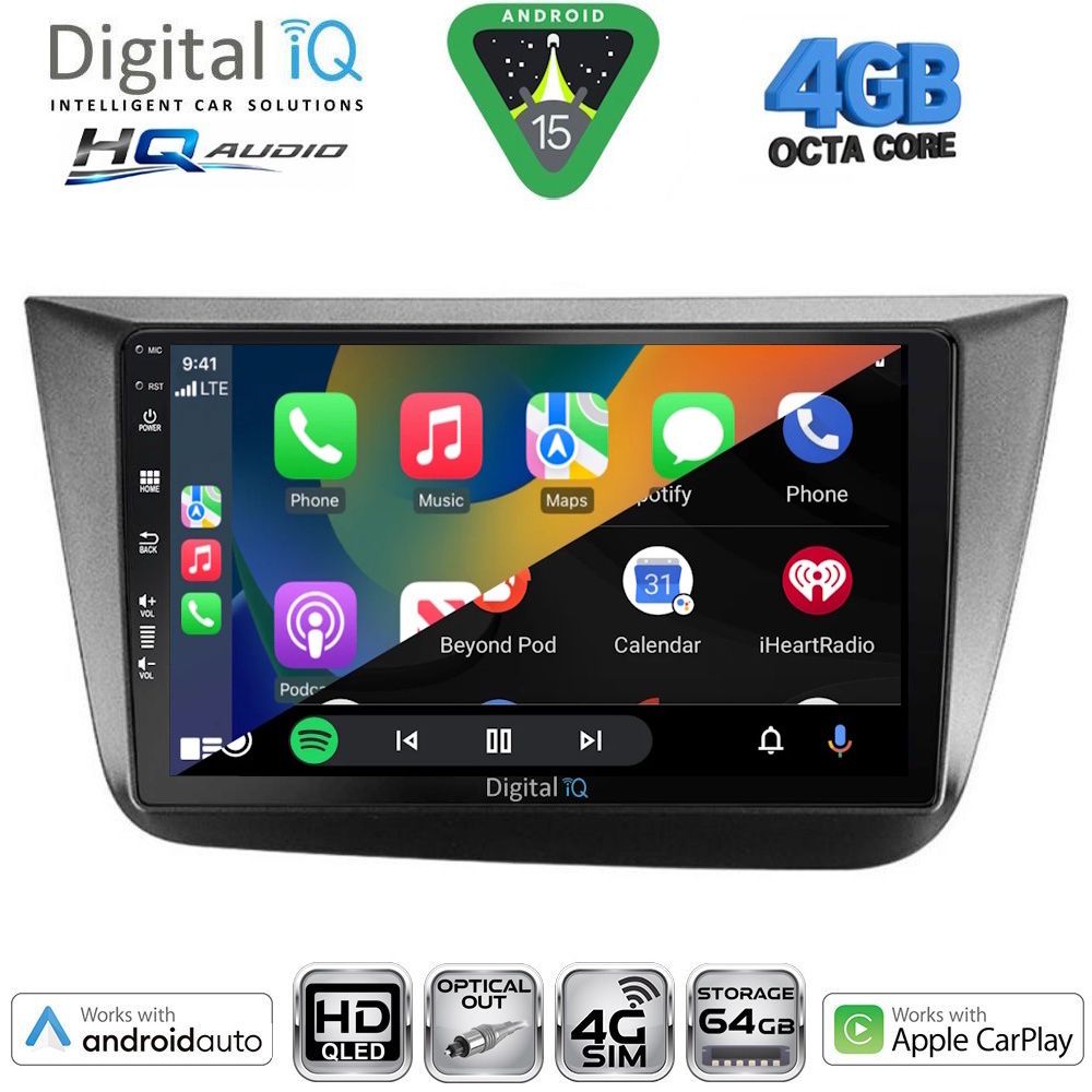 DIGITAL IQ BXK 19568_CPAA (9inc) MULTIMEDIA TABLET for SEAT ATECA mod. 2017-2026 - immagine 11