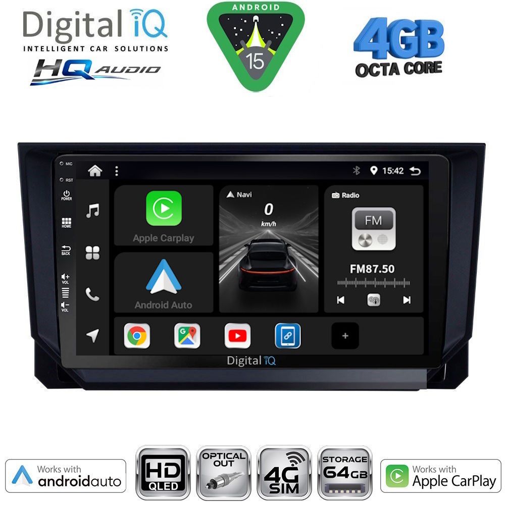 DIGITAL IQ BXK 19568_CPAA (9inc) MULTIMEDIA TABLET for SEAT ATECA mod. 2017-2026 - immagine 16