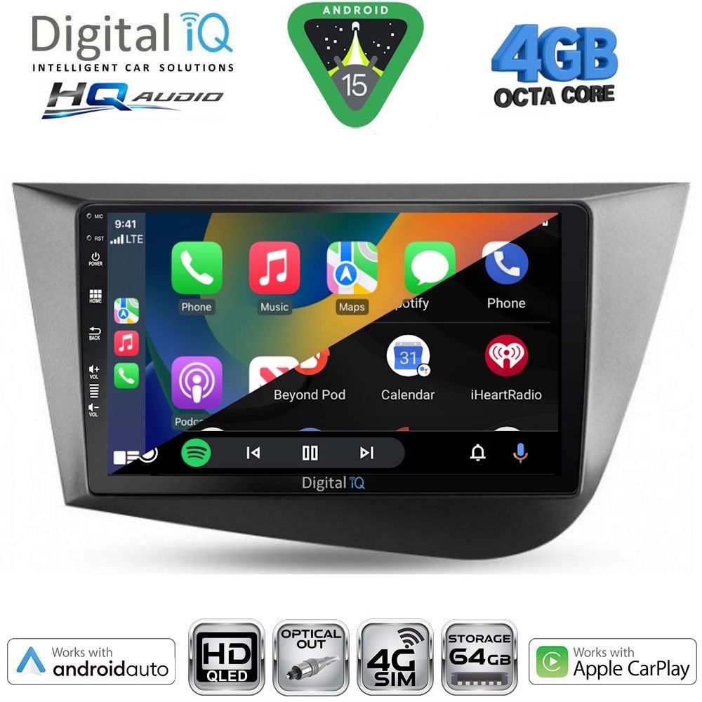 DIGITAL IQ BXK 19568_CPAA (9inc) MULTIMEDIA TABLET for SEAT ATECA mod. 2017-2026 - immagine 19