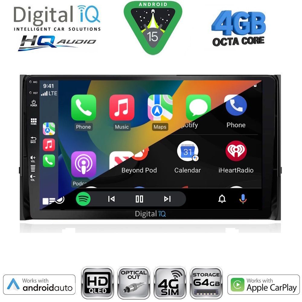 DIGITAL IQ BXK 19581_CPAA (10inc) MULTIMEDIA TABLET for SKODA FABIA mod. 2008-2014 - immagine 13