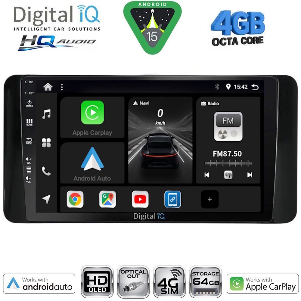 DIGITAL IQ BXK 19581_CPAA (10inc) MULTIMEDIA TABLET for SKODA FABIA mod. 2008-2014 - immagine 14