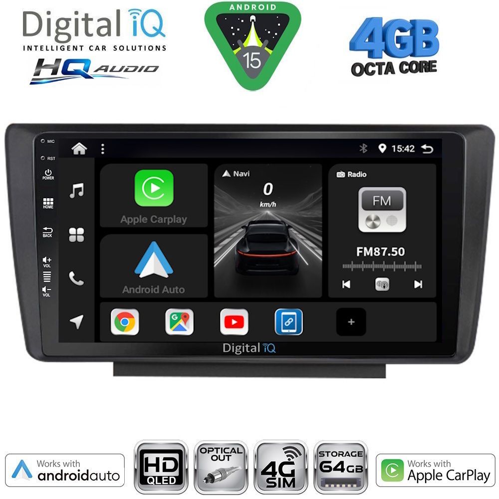DIGITAL IQ BXK 19581_CPAA (10inc) MULTIMEDIA TABLET for SKODA FABIA mod. 2008-2014 - immagine 16