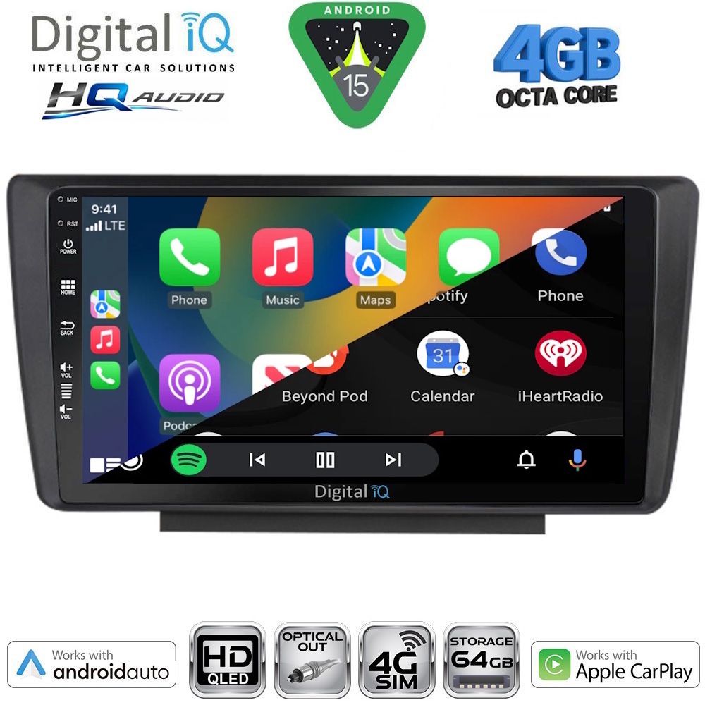 DIGITAL IQ BXK 19581_CPAA (10inc) MULTIMEDIA TABLET for SKODA FABIA mod. 2008-2014 - immagine 17