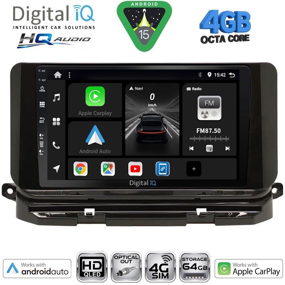 DIGITAL IQ BXK 19581_CPAA (10inc) MULTIMEDIA TABLET for SKODA FABIA mod. 2008-2014 - immagine 20