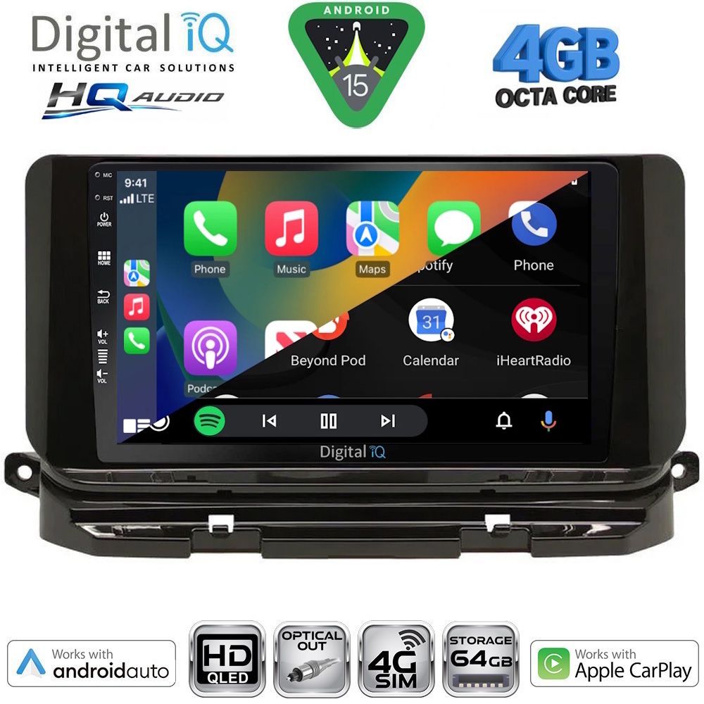 DIGITAL IQ BXK 19581_CPAA (10inc) MULTIMEDIA TABLET for SKODA FABIA mod. 2008-2014 - immagine 21