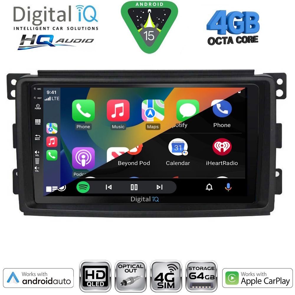 DIGITAL IQ BXK 19610_CPAA (10inc) MULTIMEDIA TABLET for SKODA YETI mod. 2014-2018 - immagine 11