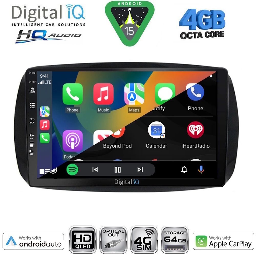 DIGITAL IQ BXK 19610_CPAA (10inc) MULTIMEDIA TABLET for SKODA YETI mod. 2014-2018 - immagine 15